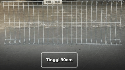 Stok Panel Pagar BRC Siap Kirim